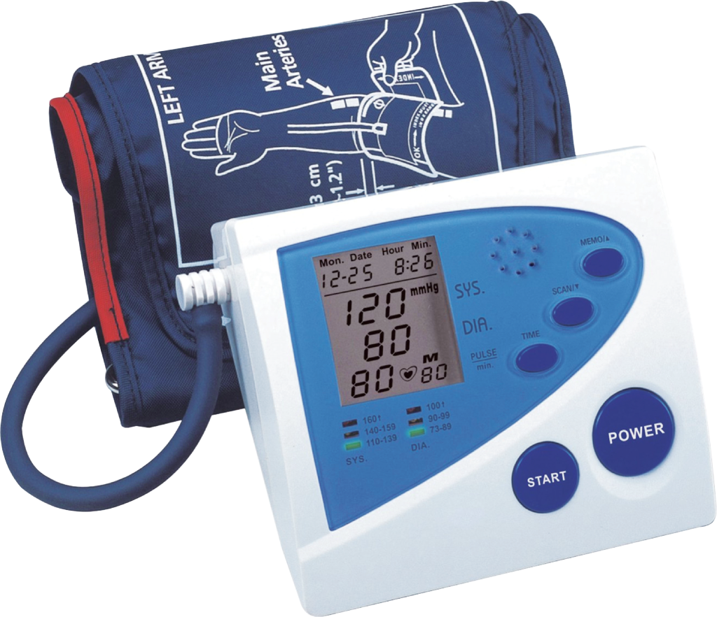 Monitor de presión arterial que habla