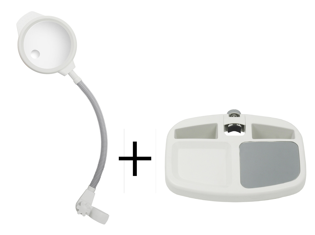 Lupenset 2x + Fach für TechnicLed +