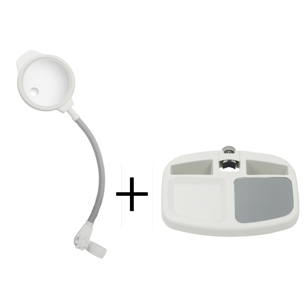 [LI26.230A] Lupenset 2x + Fach für TechnicLed +