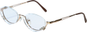 [LM.200] Metal makeup glasses (+2D)