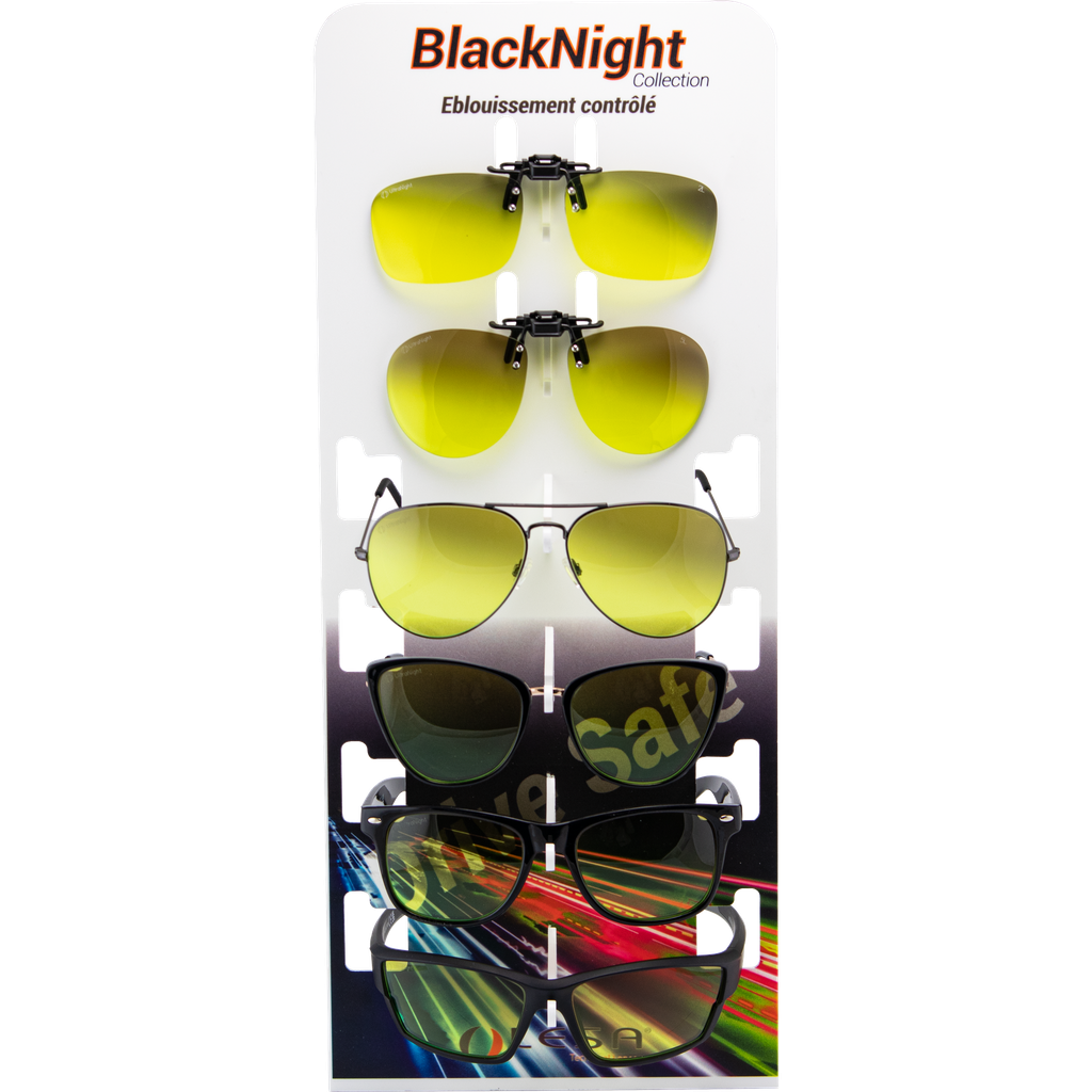 [TOFCM.UND] Gemischtes Totem Clip-on / Black Night-Fassungen