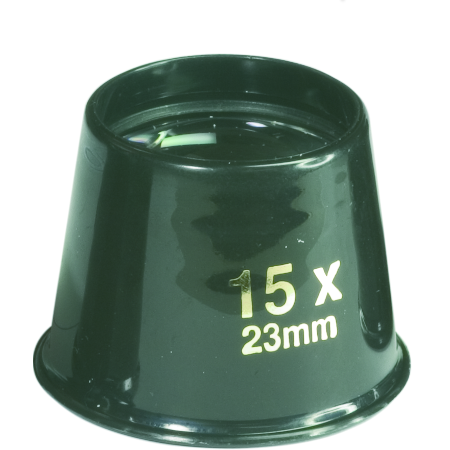 [L0636.15] Uhrmacherlupe asphärisch (15x)