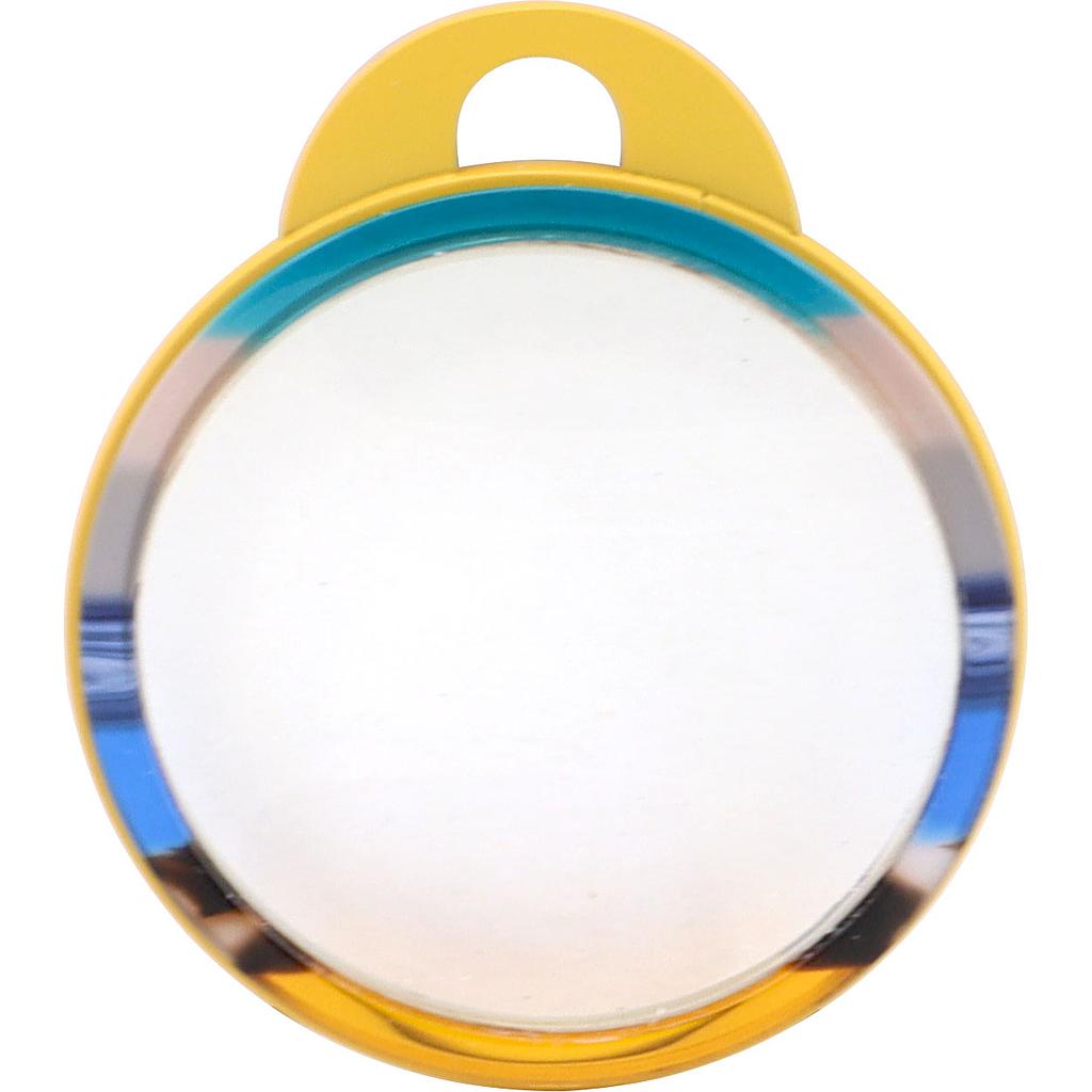 [L0148.08.C5] Pendentif Beatsy (3x 50mm, Jaune Petillante )