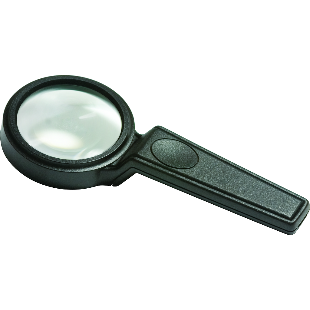 [L0001.50] Vergrößerungsglas aus Mineralglas (Ende der Serie)