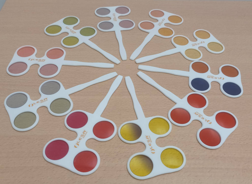 Dispositivo portátil de doble cara: baja visión