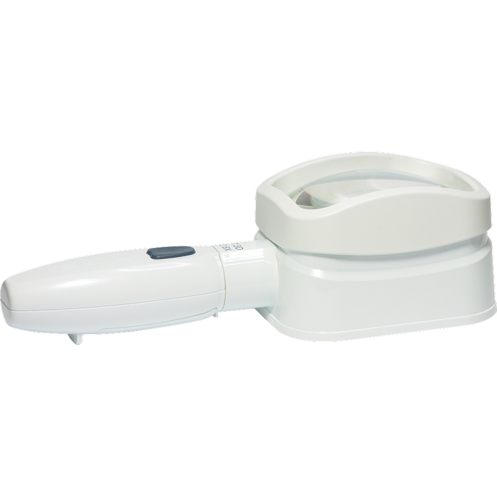 [BV0627.05.07] RayliteCoil-Lupe (Manche COIL LED avec intérrupteur, 71 x 96mm / 2.8x)