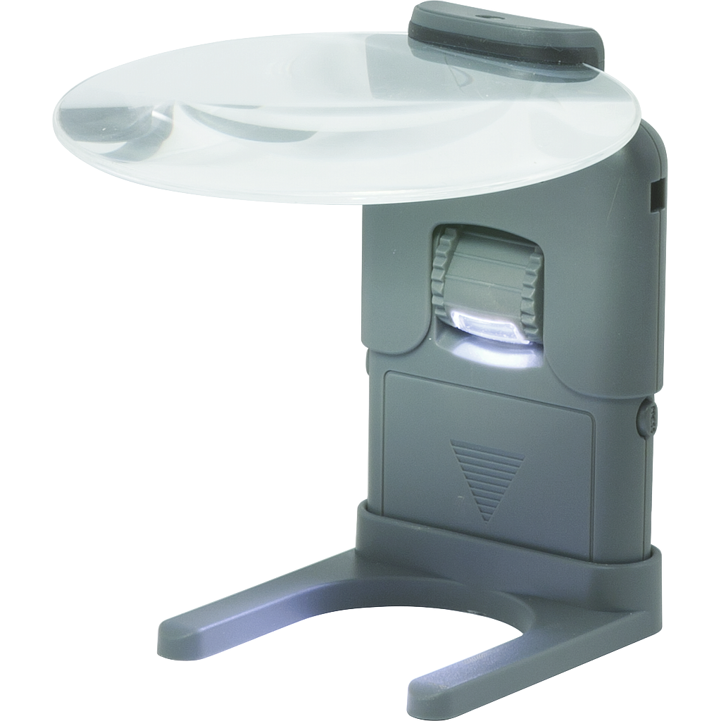 [L0730.110] LightyStand PureLupe, rund 2x Ø110