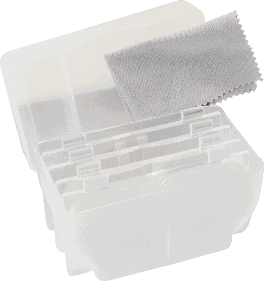 Komplette Box mit Linsen L16.124