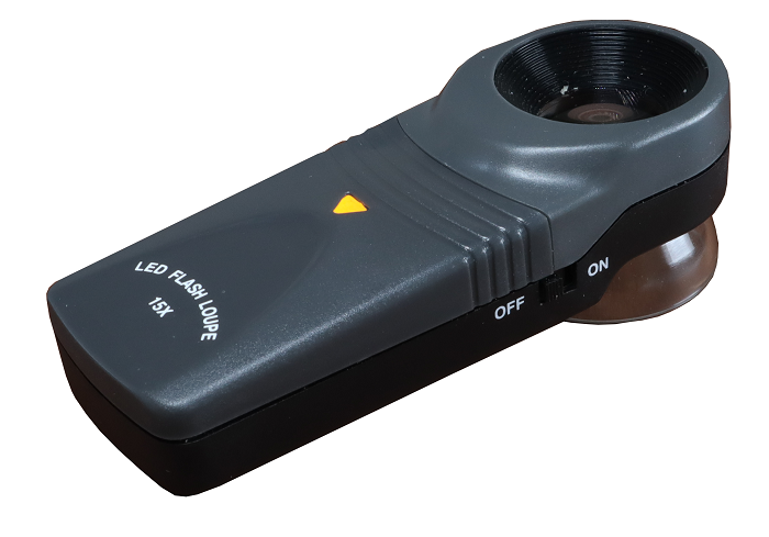 PreciLupe 15x iluminación LED