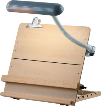 Desk with Lamp