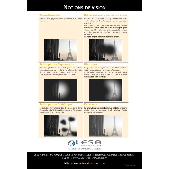 [PUB03] Poster „Notions de vision“ 610x900mm