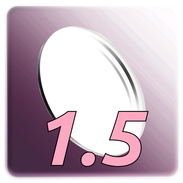 Verre Simple &amp; Net CR39 1.5