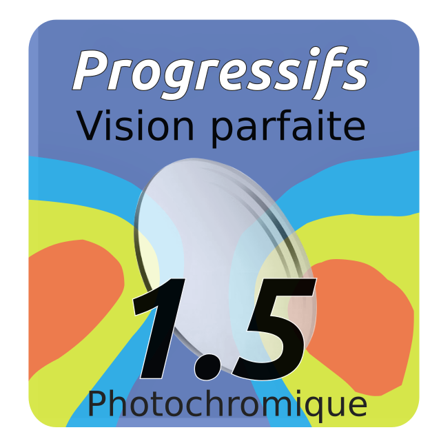 Verre Precisio HD Progressif 1.5 Photochromique