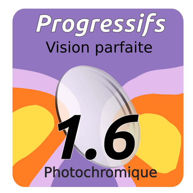 Verre Precisio HD Progressif 1.6 Photochromique