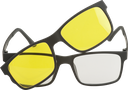 Frame with  magnetic clip - Low vision