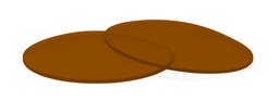 [FL] Pair of CR39 UV400 tinted flat lenses