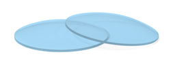 [FL] Pair of CR39 UV400 tinted flat lenses