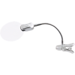 [L0724.11] Enlightening flexible magnifier glass with clip